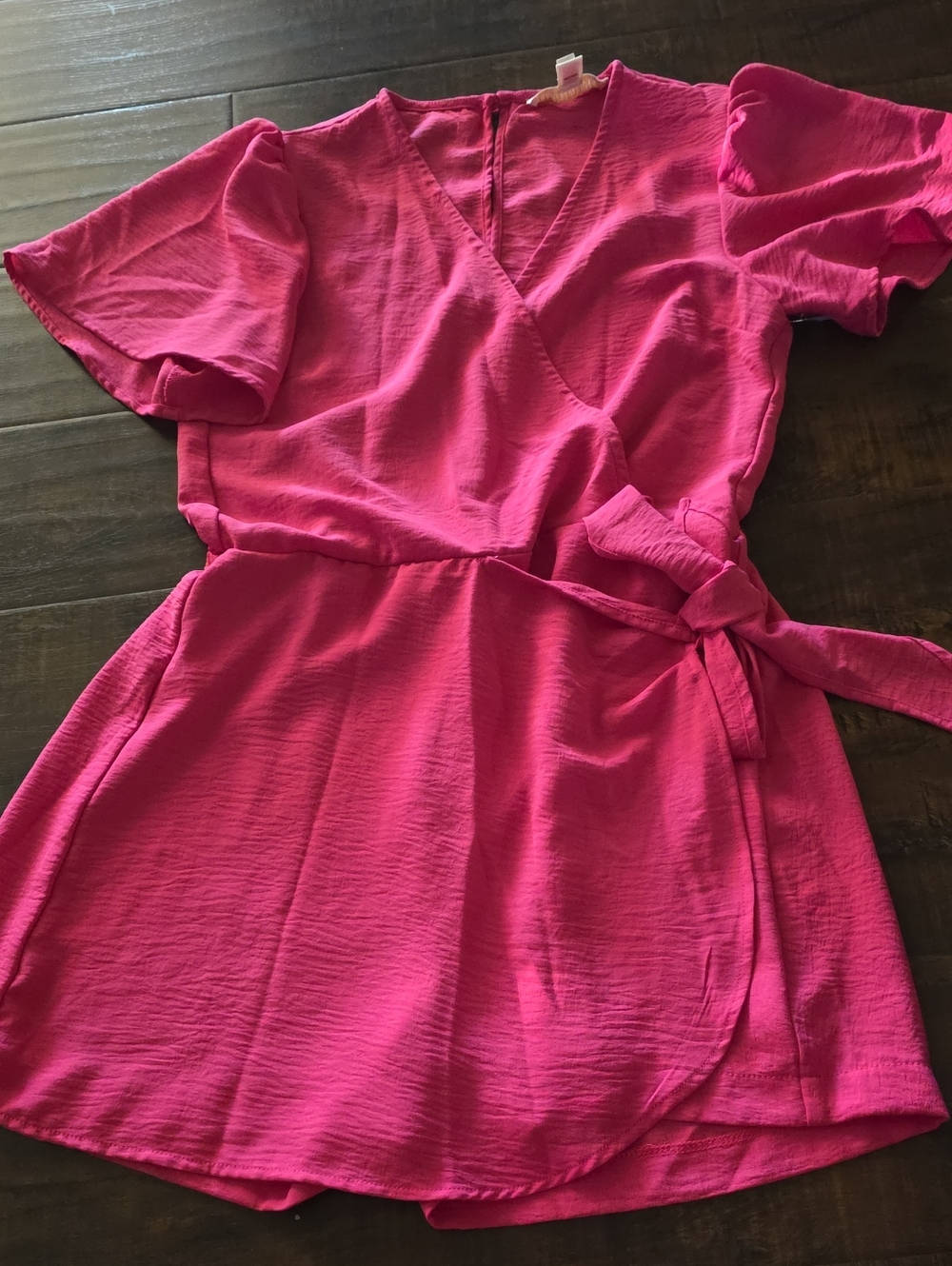Hot Pink Romper
